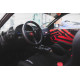 Volanty 3 ramenný športový volant RACES MOTORSPORT, 350mm, eko koža, 65mm odsadenie | race-shop.sk