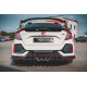 Body kit a vizuálne doplnky RACING DURABILLITY ZADNÝ DIFÚZOR V2 Honda Civic X Type R | race-shop.sk
