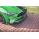 MAXTON DESIGN Street Pro predný splitter pre Ford Mustang GT MK6 Facelift, V2