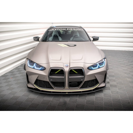 Body kit a vizuálne doplnky MAXTON DESIGN Street Pro predný splitter pre BMW M4 G82 / M3 G80 | race-shop.sk