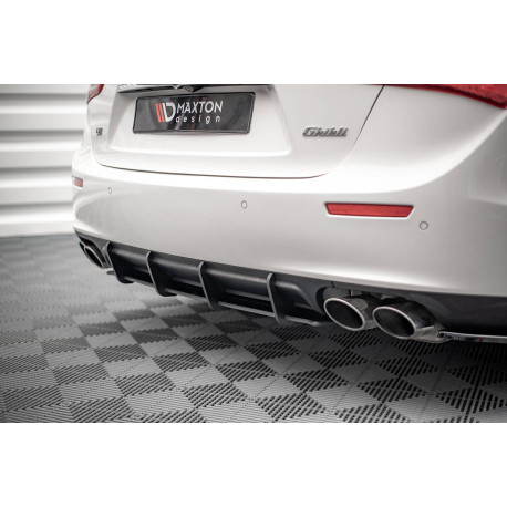 Body kit a vizuálne doplnky MAXTON DESIGN Street Pro zadný difúzor pre Maserati Ghibli Mk3 | race-shop.sk