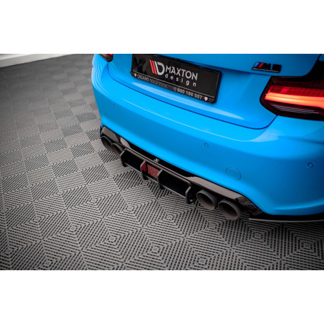 Body kit a vizuálne doplnky MAXTON DESIGN Street Pro zadný difúzor pre BMW M2 F87 | race-shop.sk