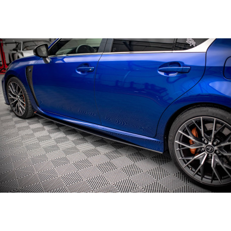 Body kit a vizuálne doplnky STREET PRO Side Skirts Diffusers Lexus GS F Mk4 Facelift | race-shop.sk
