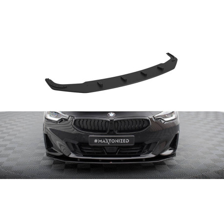 Body kit a vizuálne doplnky MAXTON DESIGN Street Pro predný splitter + klapky pre BMW 2 Coupe G42 | race-shop.sk