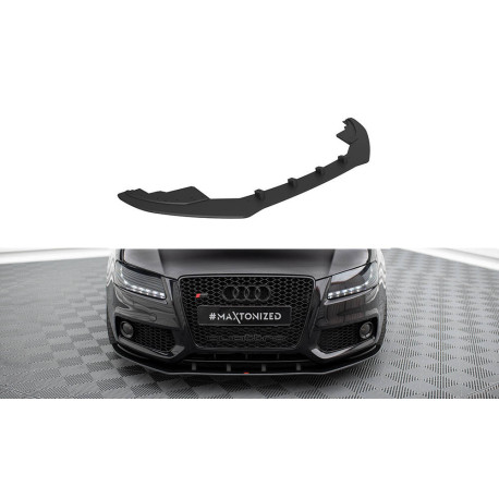 Body kit a vizuálne doplnky MAXTON DESIGN Street Pro predný splitter + klapky pre Audi S5 / A5 S-Line 8T | race-shop.sk