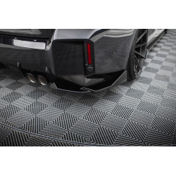 MAXTON DESIGN zadné bočné splittre pre BMW M2 G87, lesklá čierna, V2