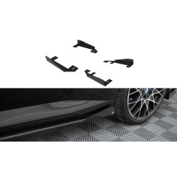 MAXTON DESIGN bočné klapky pre BMW 2 Coupe G42, lesklá čierna