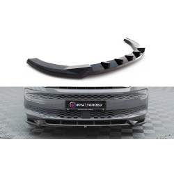 MAXTON DESIGN predný splitter pre Volkswagen Multivan T7, lesklá čierna, V2