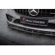Body kit a vizuálne doplnky predný splitter v2 Mercedes-Benz c43 coupe / sedan c205 / w205 facelift | race-shop.sk