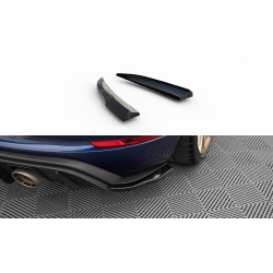 MAXTON DESIGN zadné bočné splittre pre Porsche 718 Cayman GT4 RS 982c, lesklá čierna