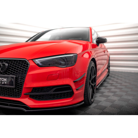 Body kit a vizuálne doplnky Krídla predného nárazníka (Canards) Audi S3 / A3 S-Line 8V Sedan / Cabrio | race-shop.sk