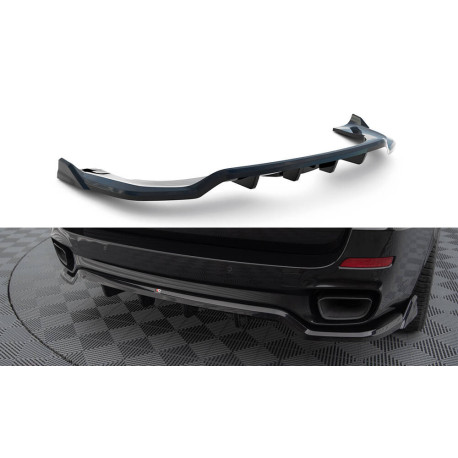 Body kit a vizuálne doplnky Centrálny zadný splitter (so zvislými lištami) BMW X5 M-Pack F15 | race-shop.sk