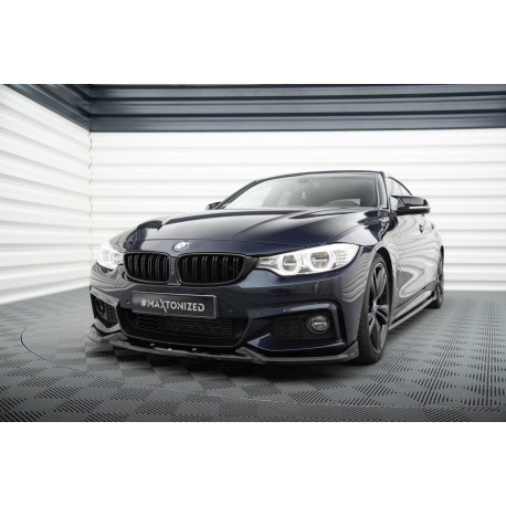 Body kit a vizuálne doplnky Predný splitter V1 BMW 4 Gran Coupe M-Pack F36 | race-shop.sk