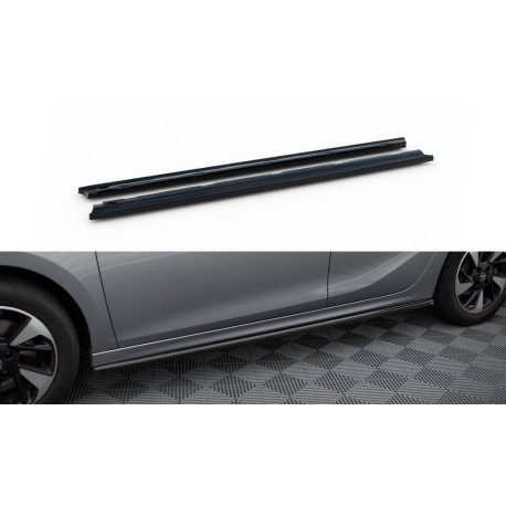 Body kit a vizuálne doplnky Difúzory bočných prahov Opel Corsa F ( Mk6) | race-shop.sk