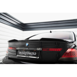 MAXTON DESIGN lip kufra 3D pre BMW 7 E65, lesklá čierna