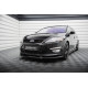 MAXTON DESIGN predný splitter pre Ford Mondeo ST-Line Mk4 Facelift, lesklá čierna, V2