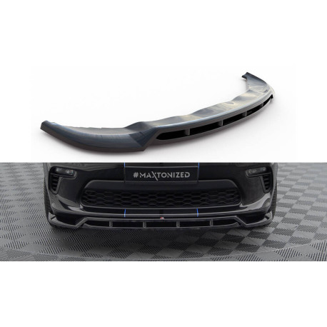Body kit a vizuálne doplnky MAXTON DESIGN predný splitter pre Dodge Durango Mk3 Facelift, lesklá čierna | race-shop.sk