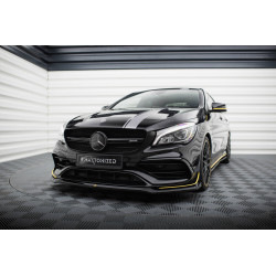 predný splitter v3 Mercedes-Benz cla 45 aero c117 facelift