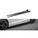 Body kit a vizuálne doplnky Difúzory bočných prahov V2 + Klapky Volkswagen Scirocco R Mk3 | race-shop.sk
