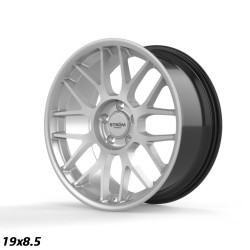 STROM STR2 disk 19x8.5 5x120 72.6 ET35, Hyper Silver