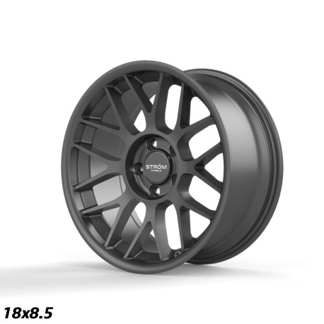 ALU disky STROM STROM STR2 disk 19x10 5x120 72.6 ET22, Satin Gun Metal | race-shop.sk