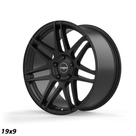 ALU disky STROM STROM STR3 disk 20x8.5 5x112 66.6 ET32, Full Satin Black | race-shop.sk