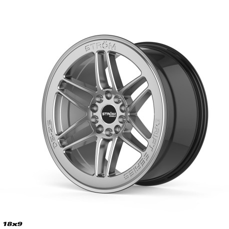 ALU disky STROM STROM DS-25 disk 18x10.5 5x114/120 72.6 ET30, Hyper Black | race-shop.sk