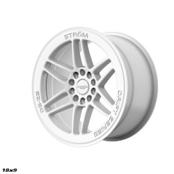 STROM DS-25 disk 18x9.5 5x114/120 72.6 ET35, Gloss White