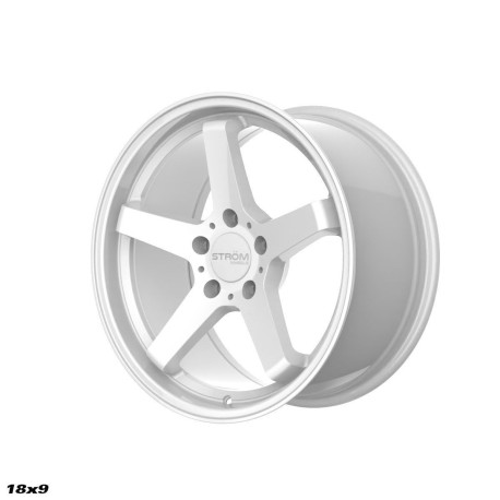 ALU disky STROM STROM DS-35 disk 18x10.5 5x120 72.6 ET10, Gloss White | race-shop.sk