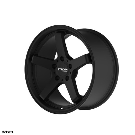 ALU disky STROM STROM DS-35 disk 18x9 5x114 73.1 ET30, Full Satin Black | race-shop.sk