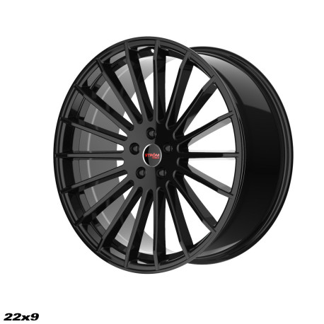 ALU disky STROM STROM STR4 disk 22x10.5 5x120 74.1 ET40, Gloss Black | race-shop.sk
