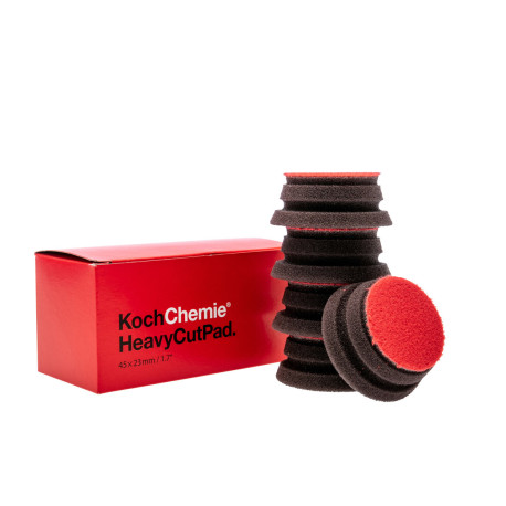 Príslušenstvo Koch Chemie Heavy Cut Pad 45 x 23 mm - Leštiaci kotúč červený | race-shop.sk