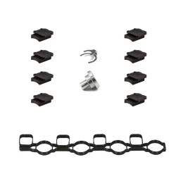 Set of intake manifold caps for VAG 2.0 TDI CR with plastic manifold (no position limiter)