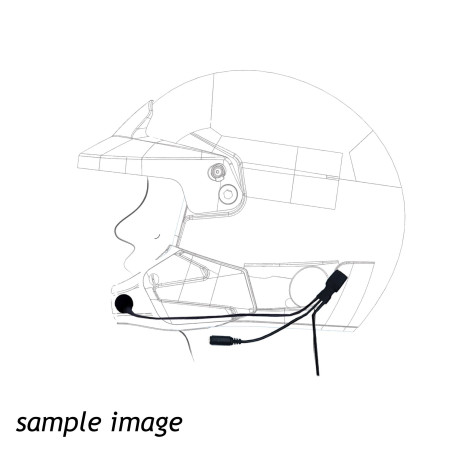 Slúchadlá / headsety ZeroNoise FULL FACE Headsets Male Nexus 4 PIN STD with Earcups and Speaker Pads Integrated | race-shop.sk