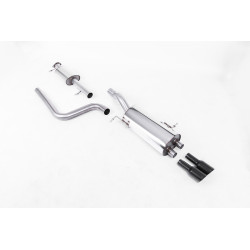 Cat-back Milltek exhaust Ford Fiesta Mk7 ST 1.6 EcoBoost 2014-