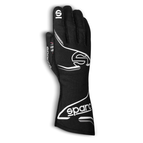 Rukavice FIA pretekárske rukavice Sparco ARROW+ (vonkajšie šitie), čierna | race-shop.sk