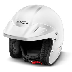 ECE otvorená pretekárska prilba Sparco J-PRO, biela