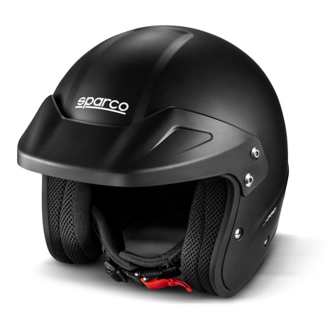 Otvorené prilby ECE otvorená pretekárska prilba Sparco J-PRO, čierna | race-shop.sk