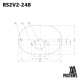 Filtre pre karburátory Penový vzduchový filter do karburátora RAMAIR s platňou na montáž pre SU HS6 (Mini Offset) | race-shop.sk