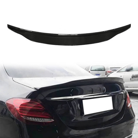Body kit a vizuálne doplnky LIP SPOJLER kufra - Mercedes-Benz E Class 2016-2023 Carbon | race-shop.sk