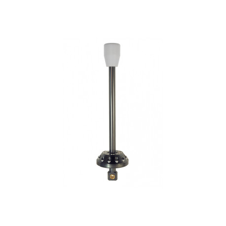 Skrátene radenie (short shifter) SKRÁTENÉ RADENIE BMW E30 E34 E46 GunMetal - biely gombík radenia | race-shop.sk