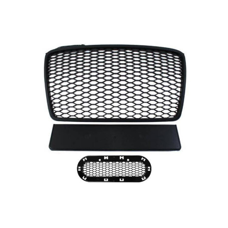 Body kit a vizuálne doplnky Maska Audi A4 B7 RS-Style Čierna 04-08 | race-shop.sk