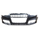 Body kit a vizuálne doplnky Predný nárazník + Maska Čierna Audi A5 8T 13-16 RS5 Style | race-shop.sk