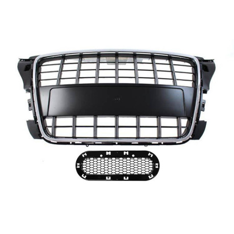 Body kit a vizuálne doplnky Maska Audi A3 8P S8-Style Chróm-čierna 09-12 | race-shop.sk