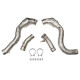 Down pipe, dump pipe Downpipe pre Mercedes Benz GLC63 M177 2018+ | race-shop.sk