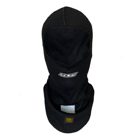 Kukly FIA nehorľavá kukla RACES MOTORSPORT, čierna | race-shop.sk
