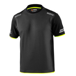 SPARCO Teamwork t-shirt for man - čierna/žltá
