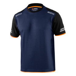 SPARCO Teamwork t-shirt for man - modrá/oranžová