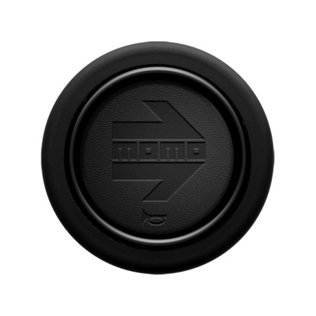 Univerzálne a odnímateľné náboje MOMO ARROW horn button, black leather 2CC AF | race-shop.sk
