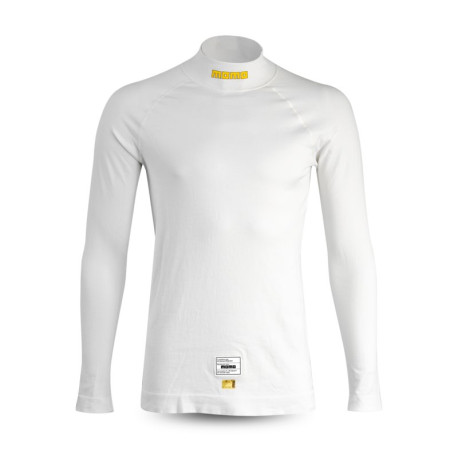 Spodné prádlo MOMO PRO nomex high collar FIA shirt, white | race-shop.sk